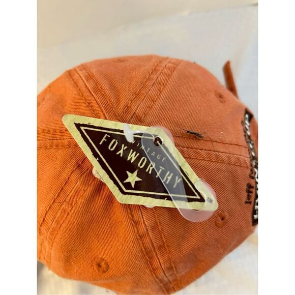 Jeff Foxxworthy hat Bubba new orange - Picture 3 of 6